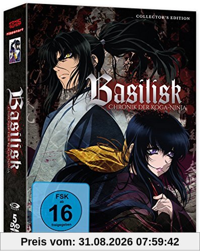 Basilisk - Gesamtausgabe (Episode 01-24) - DVD Box