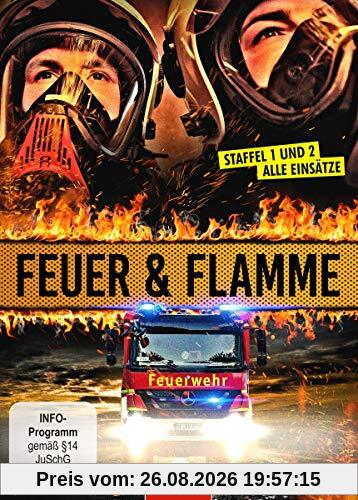 Feuer & Flamme: Mit Feuerwehrmännern im Einsatz - Staffel 1 und 2 [6 DVDs]