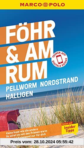 MARCO POLO Reiseführer Föhr, Amrum, Pellworm, Nordstrand, Halligen: Reisen mit Insider-Tipps. Inkl. kostenloser Touren-A