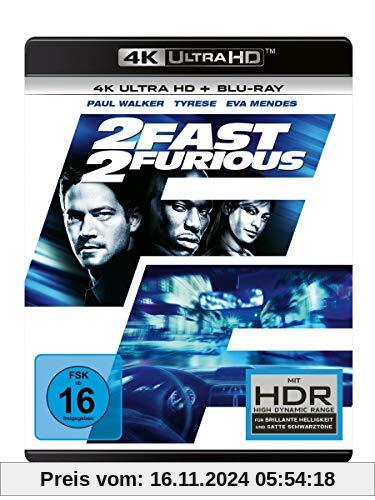 2 Fast 2 Furious  (4K Ultra HD) (+ Blu-ray 2D)