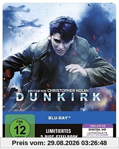 Dunkirk Steelbook [Blu-ray] [Limited Edition]