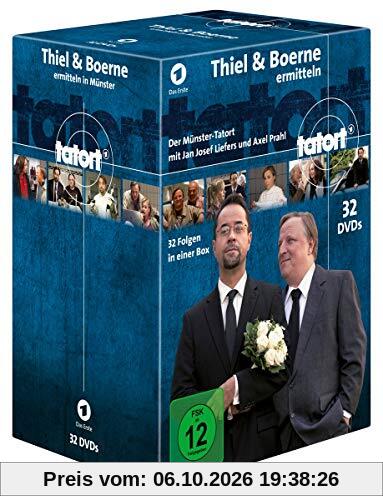 Tatort Münster - Thiel & Boerne ermitteln / Fall 1-32 [32 DVDs]