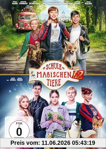 Die Schule der magischen Tiere 1+2 [2 DVDs]