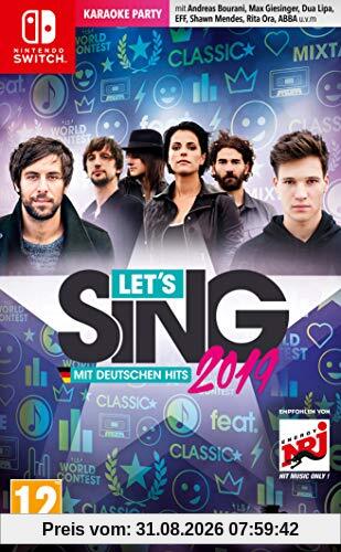 Let's Sing 2019 mit deutschen Hits (Switch) - [AT-PEGI]