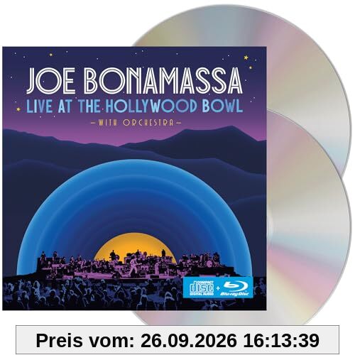 Joe Bonamassa Live At The Hollywood Bowl With Orchestra – Cd & Blu-ray Im Digipack Mit 24 Seiten Booklet