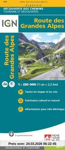 Route des Grandes Alpes 1 : 220.000