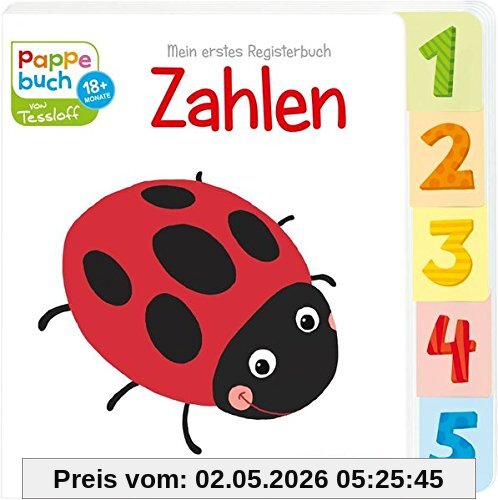 Mein erstes Registerbuch Zahlen (Bilderbuch ab 18 Monate)