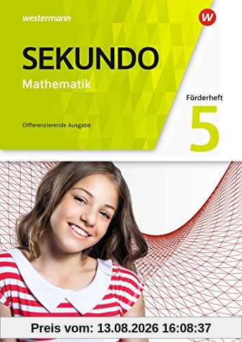 Sekundo - Mathematik für differenzierende Schulformen - Allgemeine Ausgabe 2018: Förderheft 5