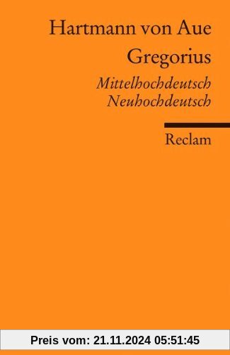 Gregorius: Mittelhochdeutsch/Neuhochdeutsch