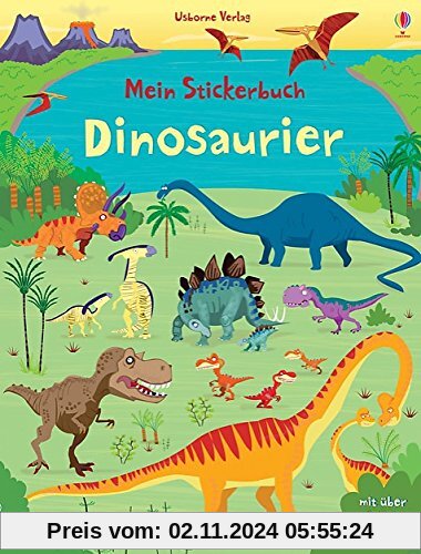 Mein Stickerbuch: Dinosaurier