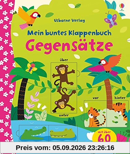 Mein buntes Klappenbuch: Gegensätze