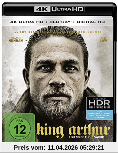 King Arthur: Legend of the Sword (4K Ultra HD + 2D-Blu-ray) (2-Disc Version)  [Blu-ray]