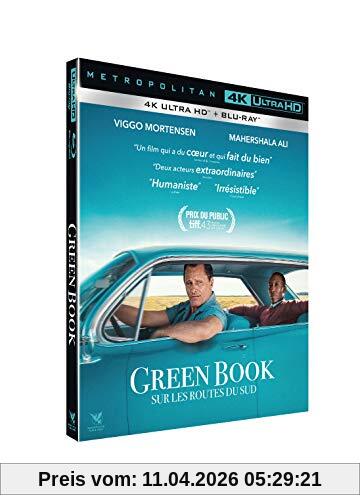 Green book, sur les routes du sud 4k ultra hd [Blu-ray] [FR Import]