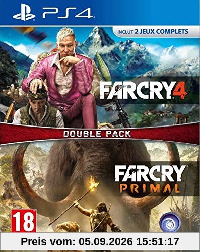 Compil Far Cry 4 + Far Cry Primal Jeu PS4