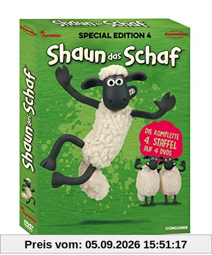 Shaun das Schaf - Special Edition 4 (Lenticular-Edition) [4 DVDs]