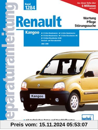 Renault Kangoo: 2002 bis 2005 (Reparaturanleitungen)