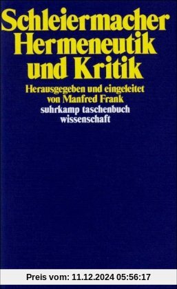 Hermeneutik und Kritik