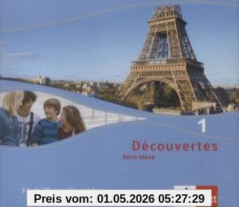 Découvertes / Dreifach-Audio-CD für Schüler und Lehrer: Série bleue (ab Klasse 7)