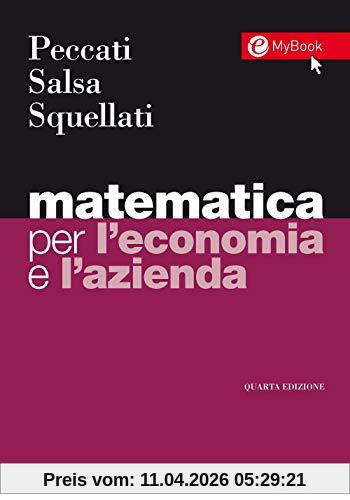 Matematica per l'economia e l'azienda