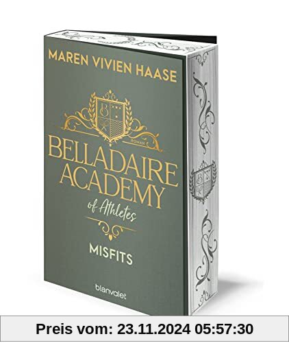 Belladaire Academy of Athletes - Misfits: Roman - Die neue Reihe der SPIEGEL-Bestsellerautorin – mit farbigem Buchschnit