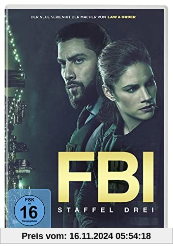 FBI - Staffel Drei [4 DVDs]