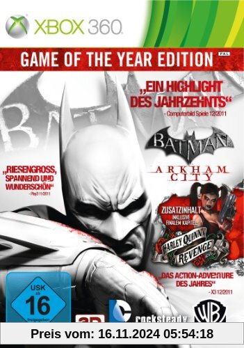 Batman: Arkham City - Game of the Year Edition - [Xbox 360]