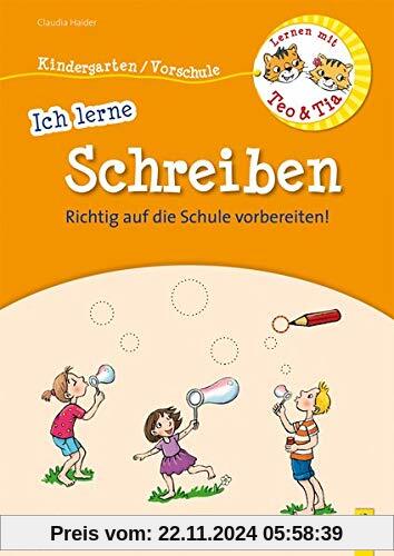 Lernen mit Teo und Tia - Ich lerne Schreiben - Kindergarten/Vorschule: RICHTIG auf die Schule vorbereiten!