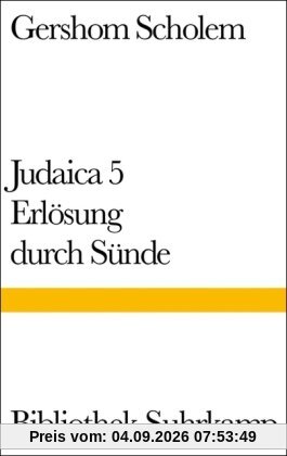 Judaica 5 Erlösung durch Sünde
