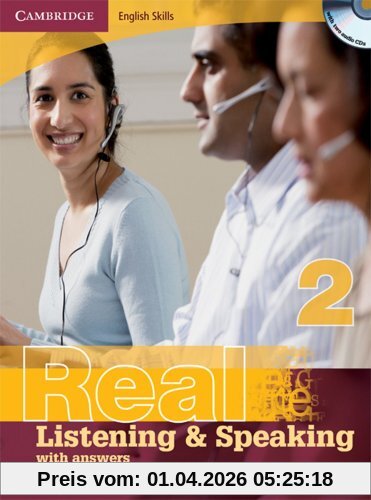 Real Listening & Speaking 2. Edition with answers and Audio CD: Cambridge English Skills Level 2: BD 2
