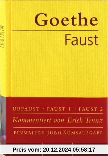 Faust: Der Tragödie erster und zweiter Teil. Urfaust