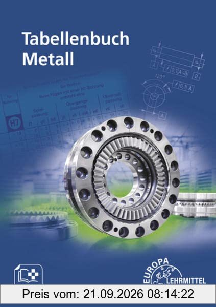 Tabellenbuch Metall mit Formelsammlung