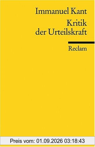 Kritik der Urteilskraft