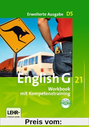 English G 21 - Erweiterte Ausgabe D: Band 5: 9. Schuljahr - Workbook mit CD-Extra (CD-ROM und CD auf einem Datenträger):