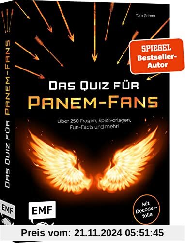 Das inoffizielle Quiz für Tribute von Panem-Fans: Teste dein Wissen mit 300 Fragen, Spielvorlagen, Fun Facts und mehr! M