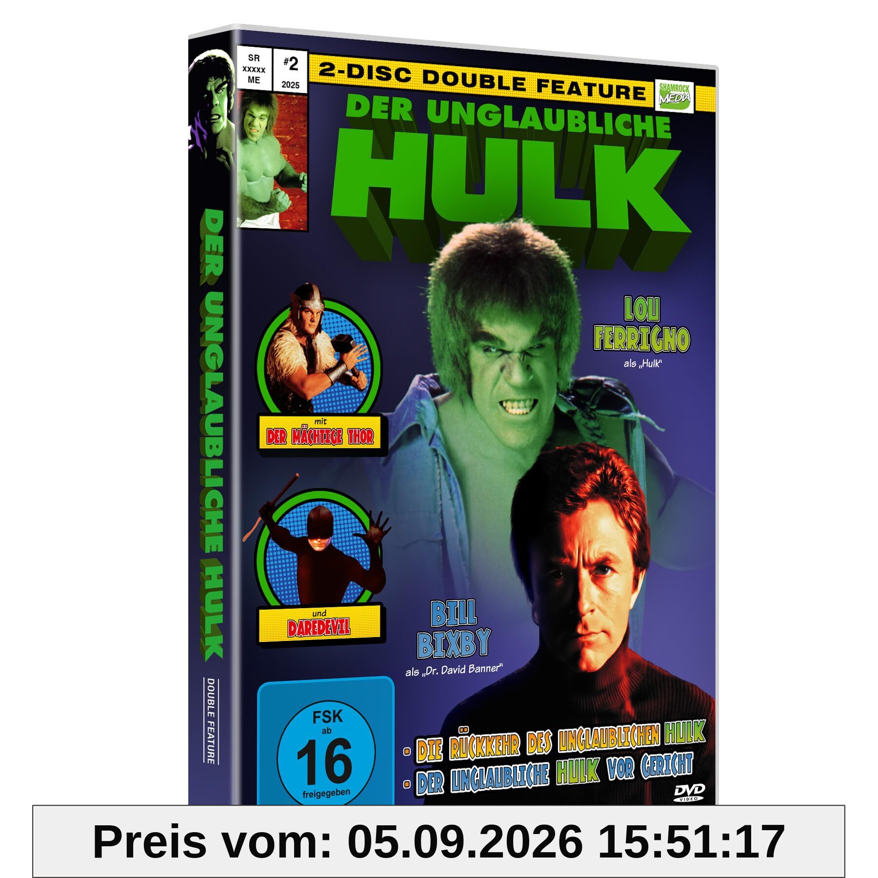 Der unglaubliche Hulk - Double Feature [2 DVDs]