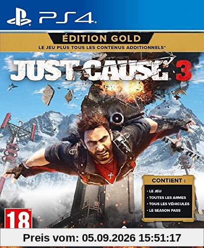 Just Cause 3 Edition Gold Jeu PS4