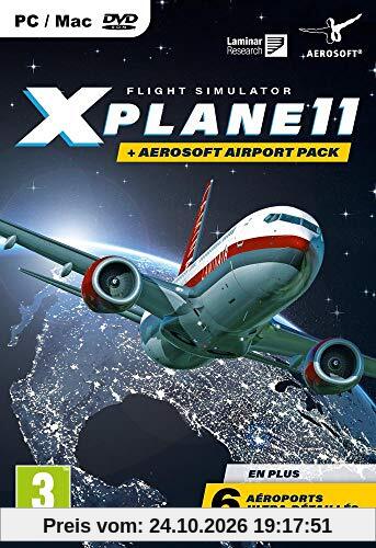 X-Plane 11.3 + Pack 6 Flughäfen