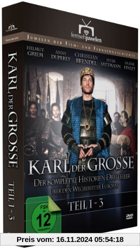 Karl der Große - Der komplette Historien-Dreiteiler (Fernsehjuwelen) [2 DVDs]