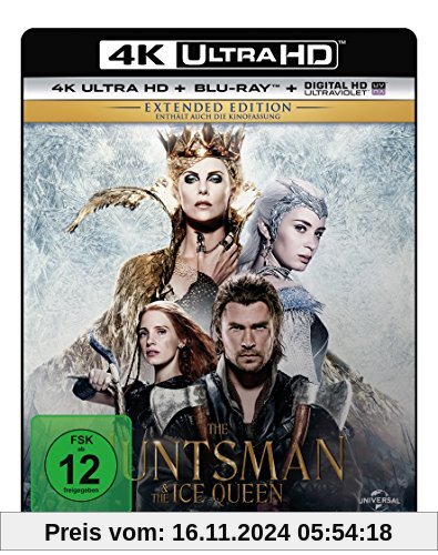 The Huntsman & The Ice Queen - Extended Edition  (4K Ultra HD) (+ Blu-ray)