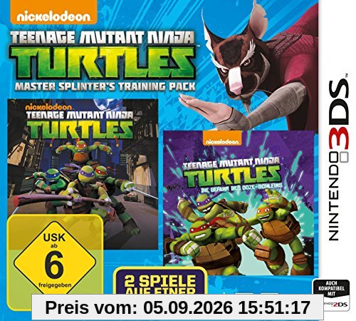 Teenage Mutant Ninja Turtles Master Splinter's Training Pack - [Nintendo 3DS]
