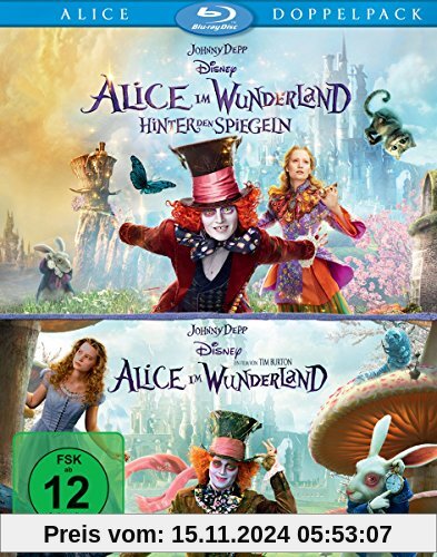 Alice im Wunderland 1+2 [Blu-ray]