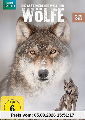 Die faszinierende Welt der Wölfe [3 DVDs]