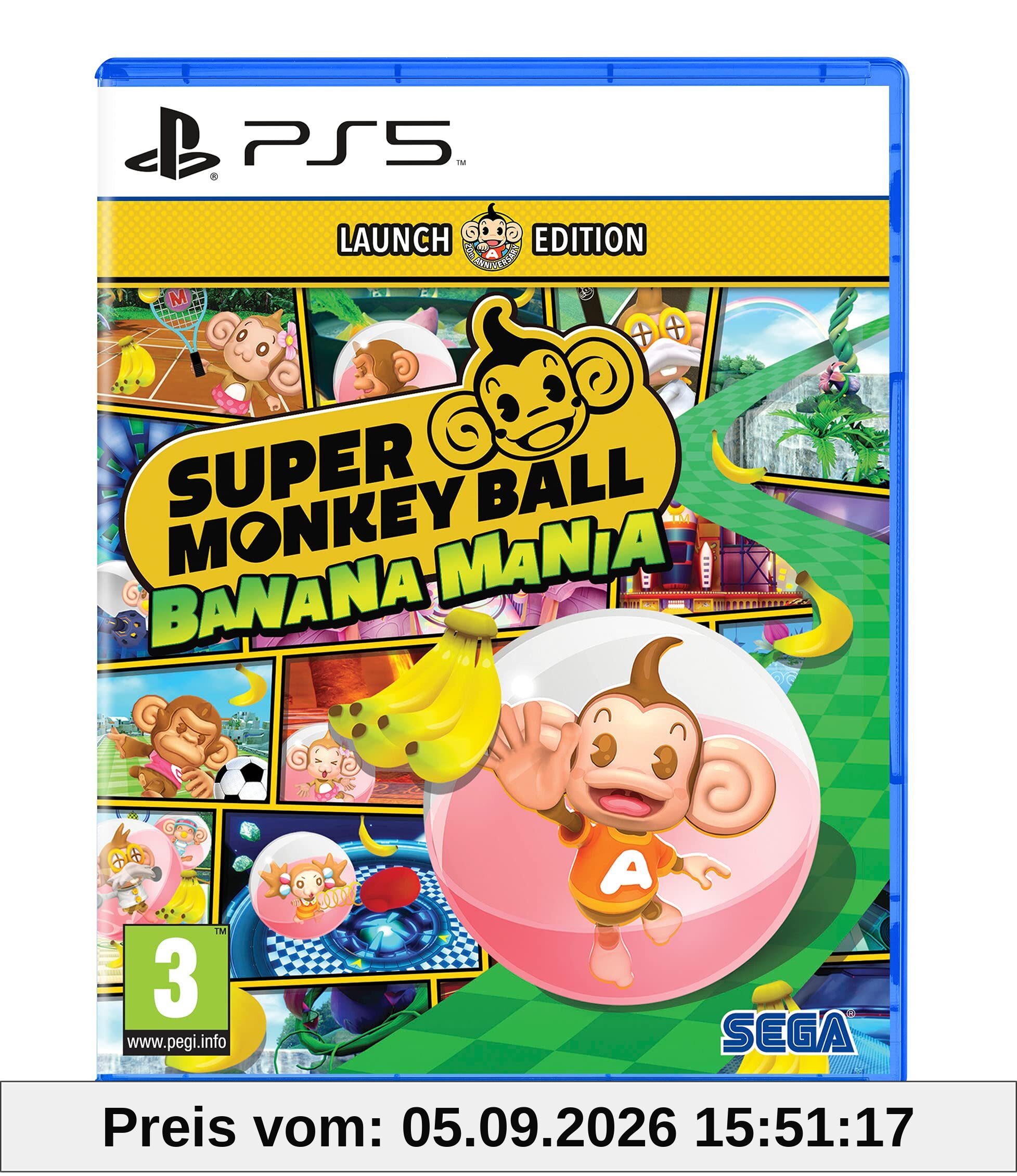 Super Monkey Ball Banana Mania (Launch Edition)
