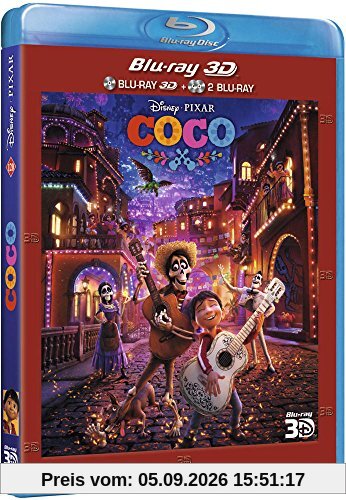 Coco [Combo Blu-ray 3D + Blu-ray 2D + Blu-ray bonus]