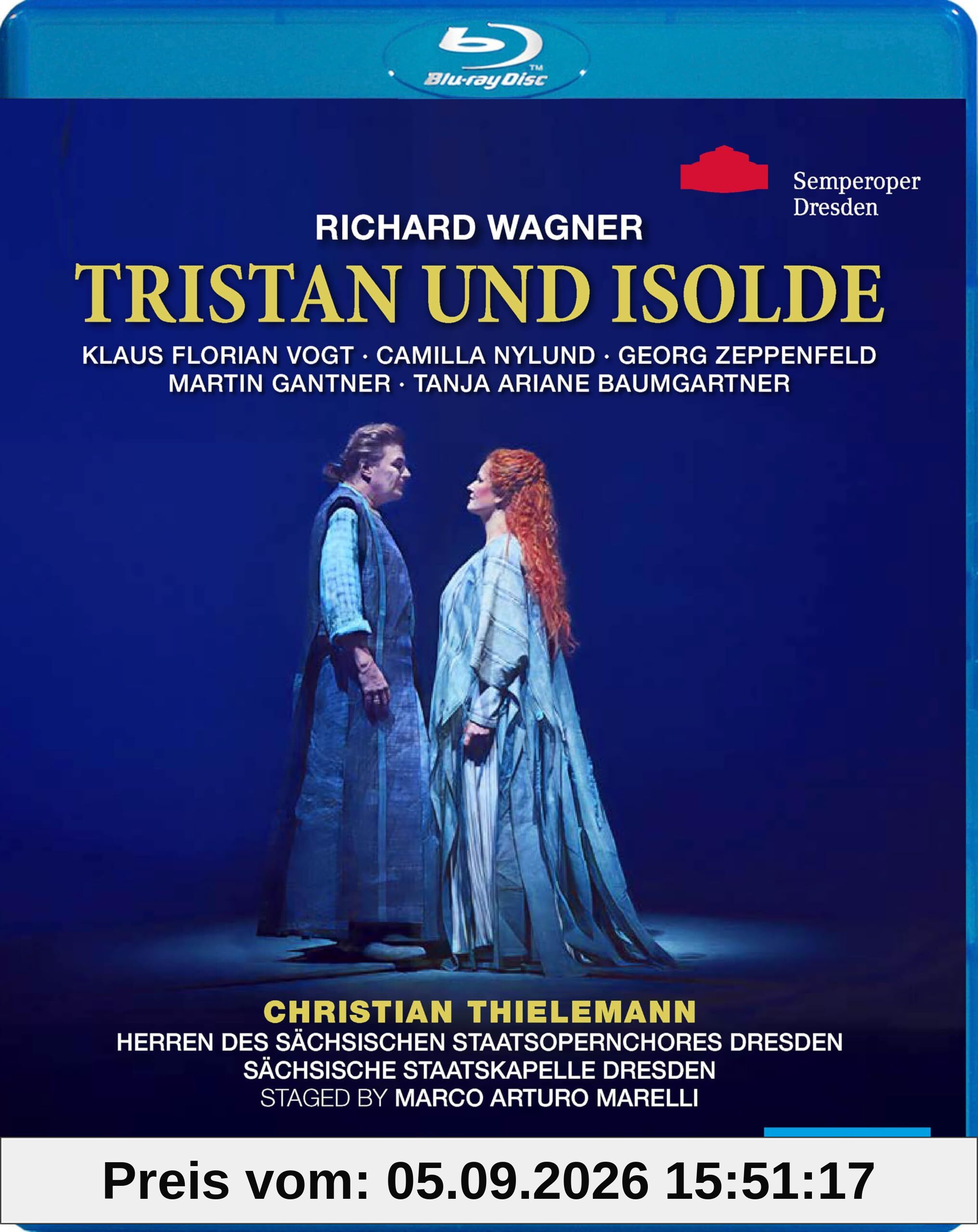 Wagner: Tristan und Isolde (Semperoper, Dresden 2024, Regie: Marelli) [Blu-ray]