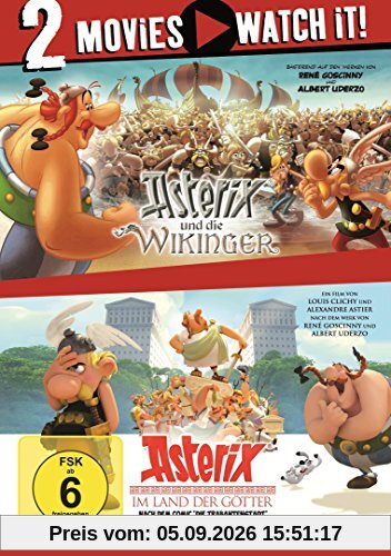 Asterix und die Wikinger / Asterix im Land der Götter [2 DVDs]