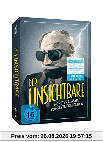 Der Unsichtbare - Monster Classics - Complete Collection (6 DVDs + 2 Blu-rays) [Limited Edition]