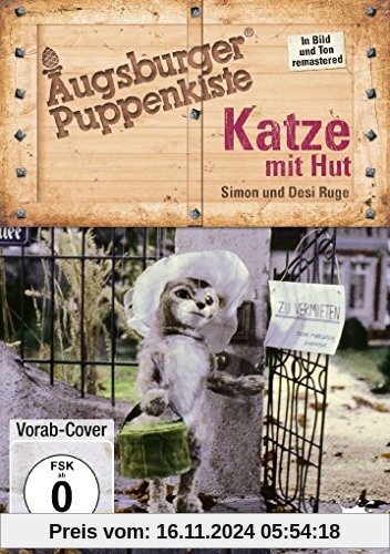 Augsburger Puppenkiste - Katze mit Hut