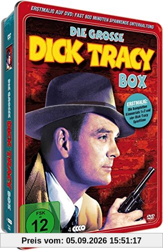 Dick Tracey - Deluxe - Metallbox [4 DVDs]