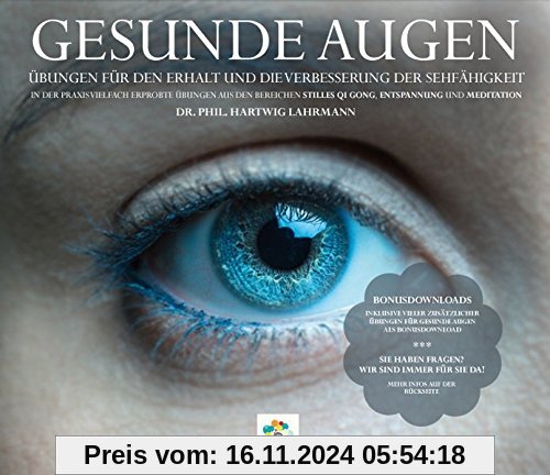 GESUNDE AUGEN * Übungen für den Erhalt und die Verbesserung der Sehfähigkeit